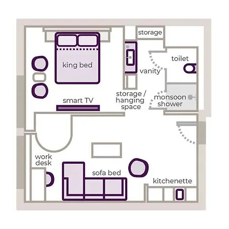 Yotel Airport, Entrance Hotel 3*