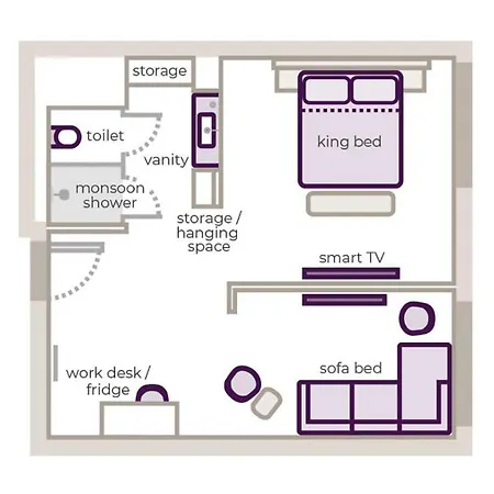 Hotell Yotel Airport, Entrance
