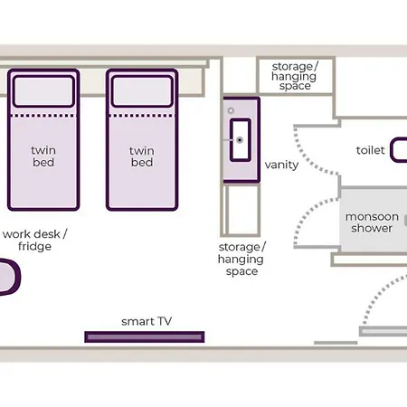 Yotel Airport, Entrance Hotell 2*